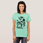 Andersen: Little Mermaid Silhouette T-shirt (Voorkant volledig)