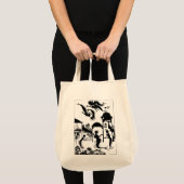 Andersen: Little Mermaid Silhouette Tote Bag (Voorkant (product))