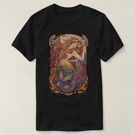 Andersenx27s Little Mermaid T-shirt (Design voorkant)