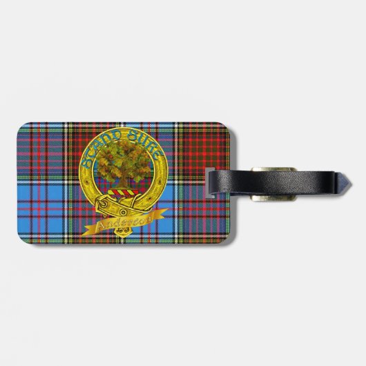 Anderson Bagagelabel (Achterkant horizontaal)