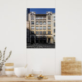 Anderson Building No 1 Kleurversie Poster (Keuken)