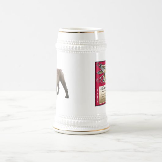 Anderson Bulldogges Beer Stein Bierpul (Center)