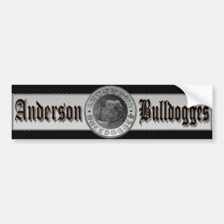 Anderson Bulldogges Bumpersticker