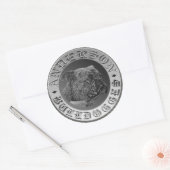 Anderson Bulldogges Sticker/sticker Ronde Sticker (Envelop)