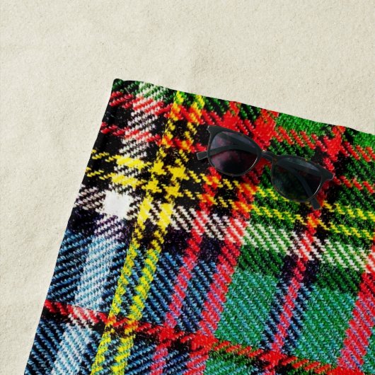 Anderson Clan Ancient Tartan Beach Towel Strandlaken (In situ)