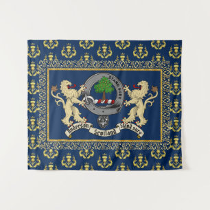 Anderson Clan Badge & Motto w/Lions Wandkleed