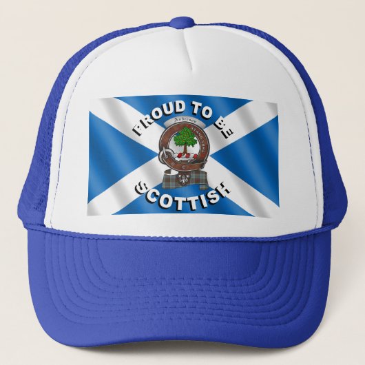 Anderson Clan Badge Scottish Trucker Hat Trucker Pet (Voorkant)
