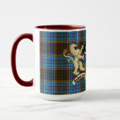 Anderson Clan Badge & Tartan Mok (Links)