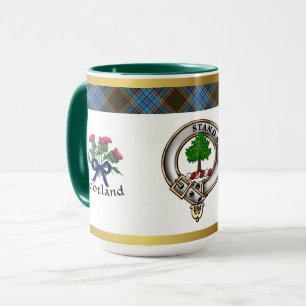 Anderson Clan Badge Tartan & Motto Mok