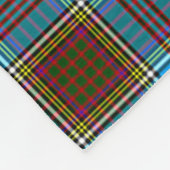 Anderson Clan Badge Tartan Pset Fleece Deken (Hoek)