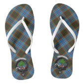 Anderson Clan Badge & Tartan Teenslippers (Voetbed)
