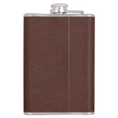 Anderson Clan Badge w/Brown Faux Leather Heupfles (Achterkant)