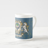 Anderson Clan Badge w. Unicorn Bone China Mok (Voorkant rechts)