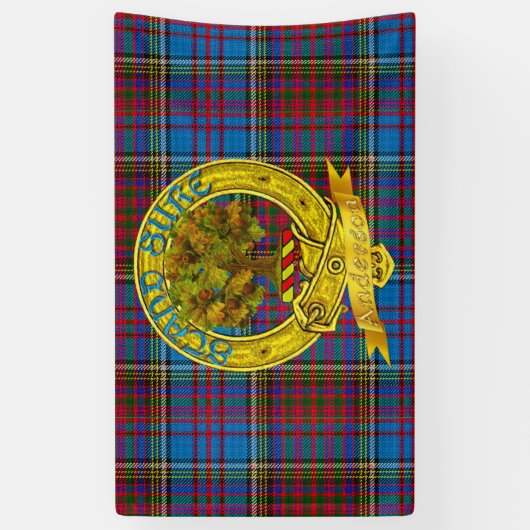 Anderson Clan Banner (Verticaal)