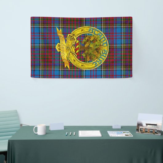 Anderson Clan Banner (verticaal) (Beurs)