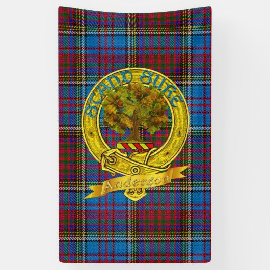 Anderson Clan Banner (verticaal) (Verticaal)