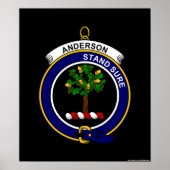Anderson - Clan Crest Poster (Voorkant)
