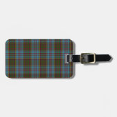 Anderson Clan familie Tartan Bagagelabel (Voorkant horizontaal)