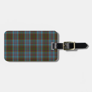 Anderson Clan familie Tartan Bagagelabel