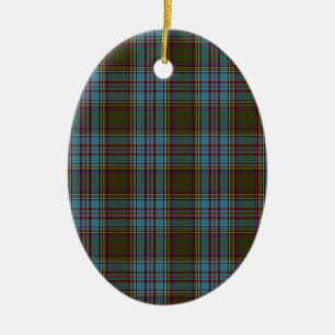 Anderson Clan familie Tartan Keramisch Ornament