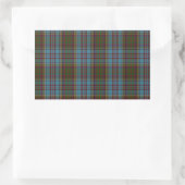 Anderson Clan familie Tartan Rechthoekige Sticker (Tas)