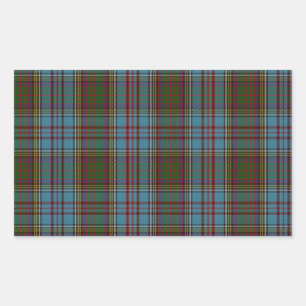 Anderson Clan familie Tartan Rechthoekige Sticker