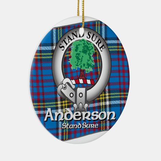 Anderson Clan Keramisch Ornament (Rechts)