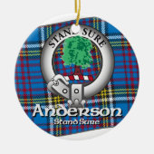 Anderson Clan Keramisch Ornament (Voorkant)