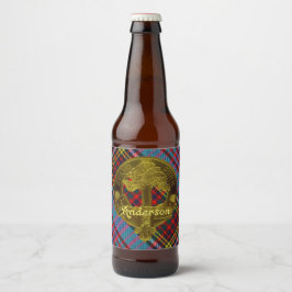 Anderson Clan Koelbox Bier Etiket