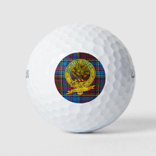 Anderson Clan Motif 4 Golfballen (Voorkant)