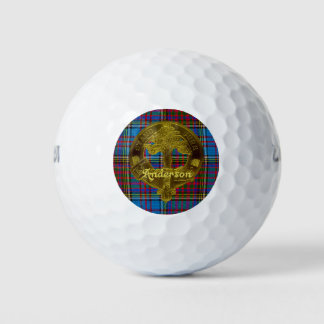 Anderson Clan Motif 5 Golf Balls Golfballen