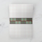 Anderson clan Plaid Schotse tartan Bedankkaart (Binnen)