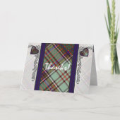 Anderson clan Plaid Schotse tartan Bedankkaart (Voorkant)