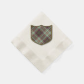 Anderson clan Plaid Schotse tartan Servetten (Hoek)