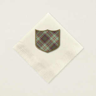 Anderson clan Plaid Schotse tartan Servetten