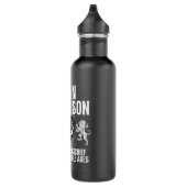 Anderson Clan Scottish Name Coat of Arms Tartan Waterfles (Rechts)