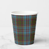 Anderson Clan Scottish Pset Pattern Cups Papieren Bekers (Voorkant)