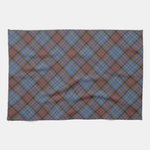 Anderson Clan Tartan Design Print Theedoek