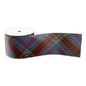 Anderson Clan Tartan (diagonaal) Grosgrain Lint (Spoel)