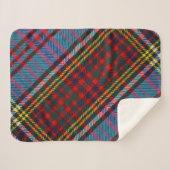 Anderson Clan Tartan (diagonaal) Sherpa Deken (Voorkant (horizontaal))