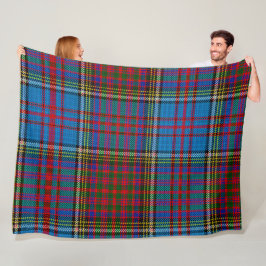 Anderson Clan Tartan Fleece Blanket Deken