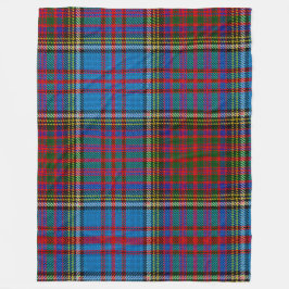 Anderson Clan Tartan Fleece Blanket Deken