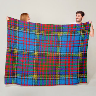 Anderson Clan Tartan Fleece Deken