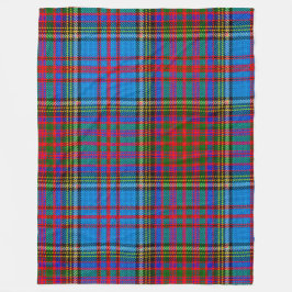 Anderson Clan Tartan Fleece Deken
