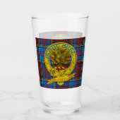 Anderson Clan Tartan & Motif Glas (Voorkant)