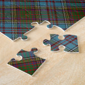 Anderson Clan Tartan Pattern Legpuzzel (Zijkant)
