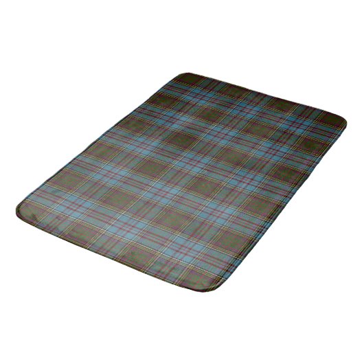 Anderson Clan Tartan Pset Pattern Schots Badmat (Gekanteld)
