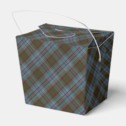 Anderson Clan Tartan Pset Pattern Schots Bedankdoosjes (Achterkant)