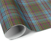 Anderson Clan Tartan Pset Pattern Schots Cadeaupapier (Rol Hoek)