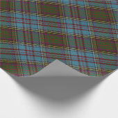 Anderson Clan Tartan Pset Pattern Schots Cadeaupapier (Hoek)